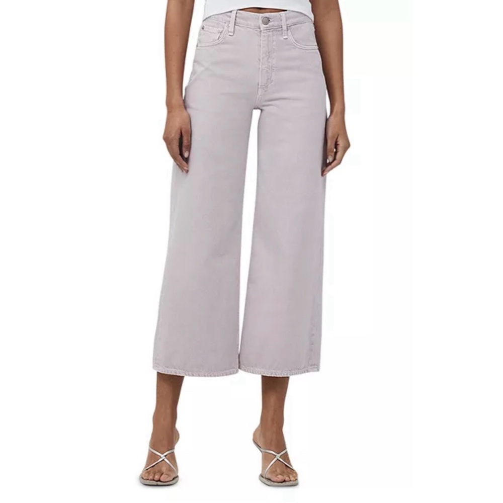 Rag & Bone Women’s Andi High-Rise Ankle Wide Leg Jeans in Lavender Size 31 - Picture 2 of 11